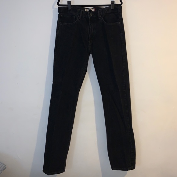 SOLD❗️Levi’s Men’s 505 Black Straight Fit 34X34 - Picture 2 of 9